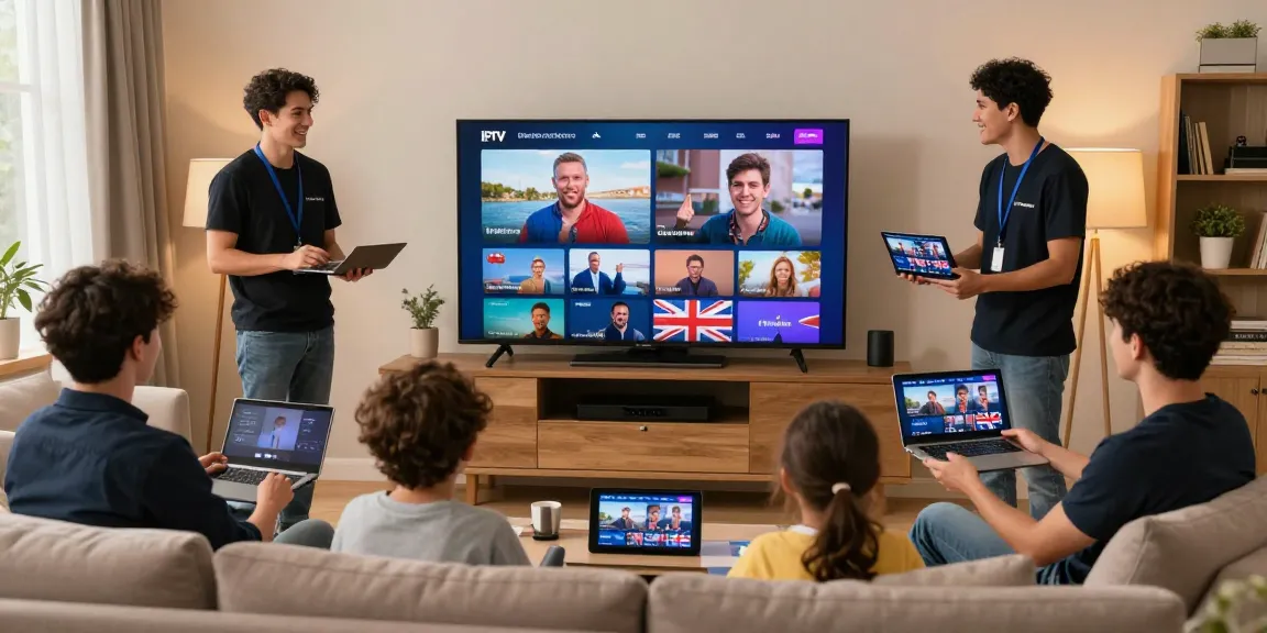 IPTV UK streaming setup with reliable local service support from trusted providers.