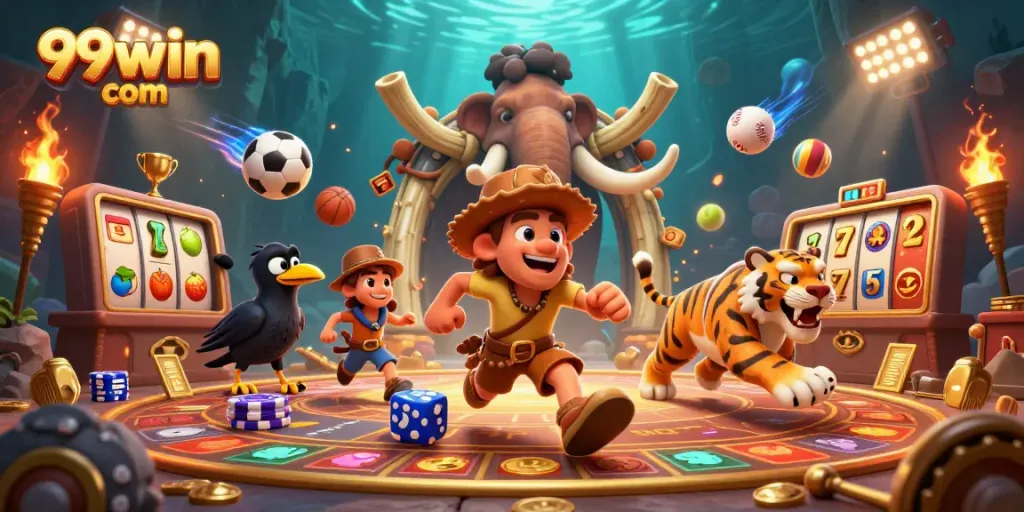 Engage in thrilling casino action with 99win com where prehistoric characters inspire modern gameplay.