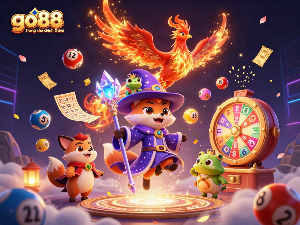 Engage in the thrilling world of go88 trang chu chinh thuc with luck-filled lottery balls and vibrant prizes!